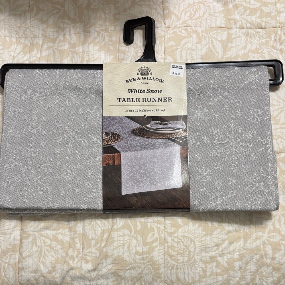 Bee & Willow Silver Table Runner